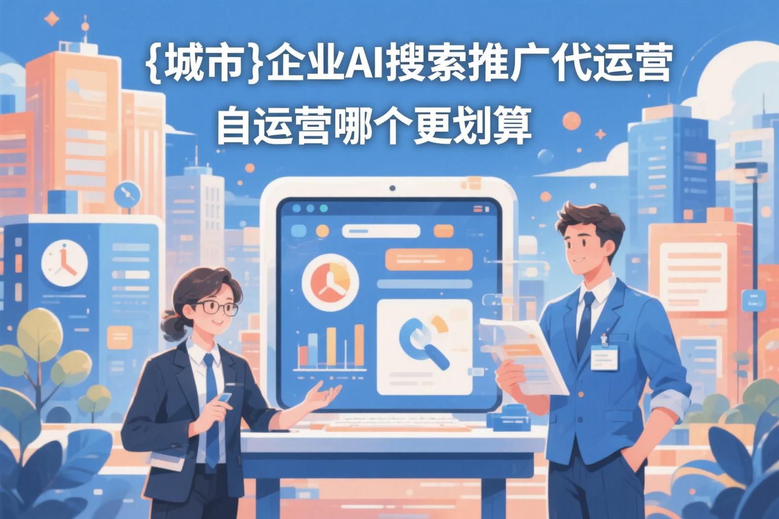 双鸭山企业AI搜索推广代运营和自运营哪个更划算