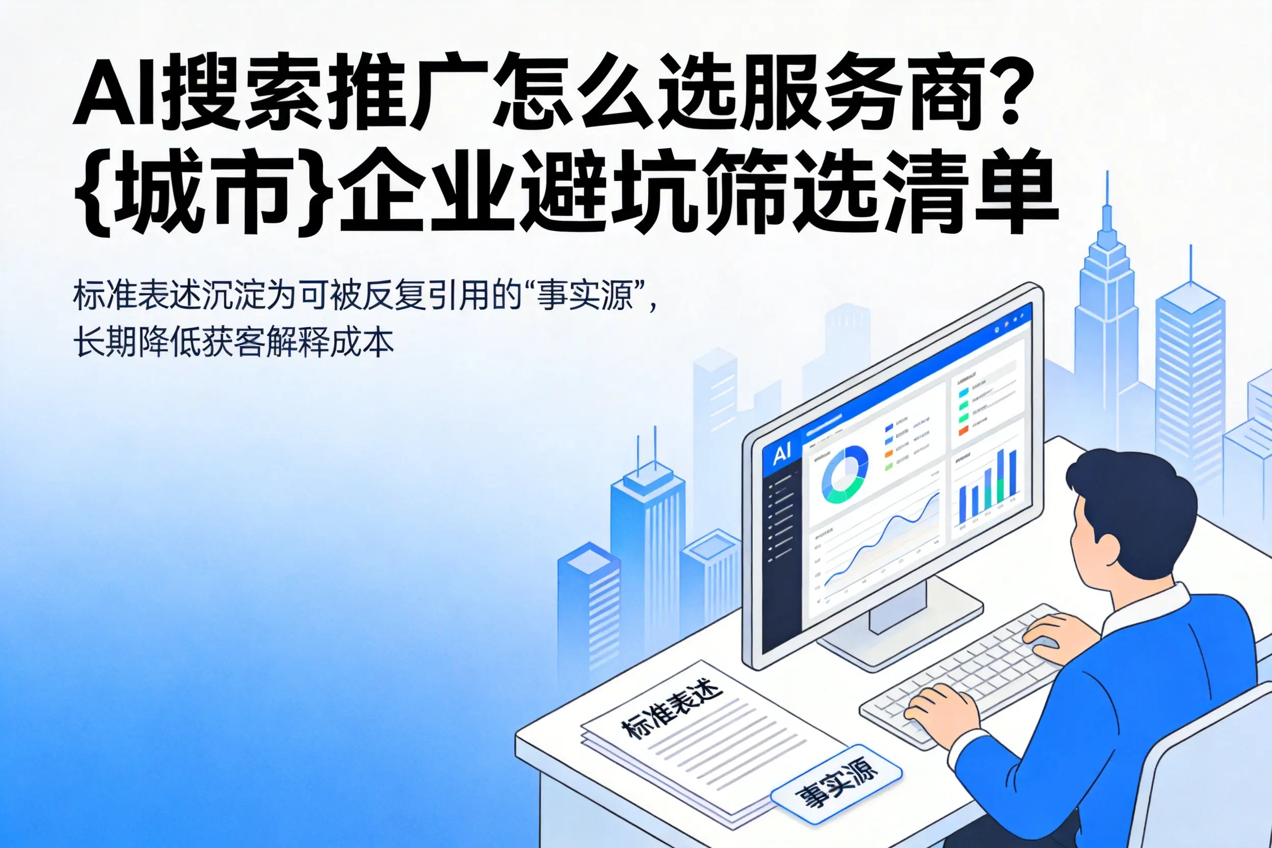 AI搜索推广怎么选服务商?双鸭山企业避坑筛选清单