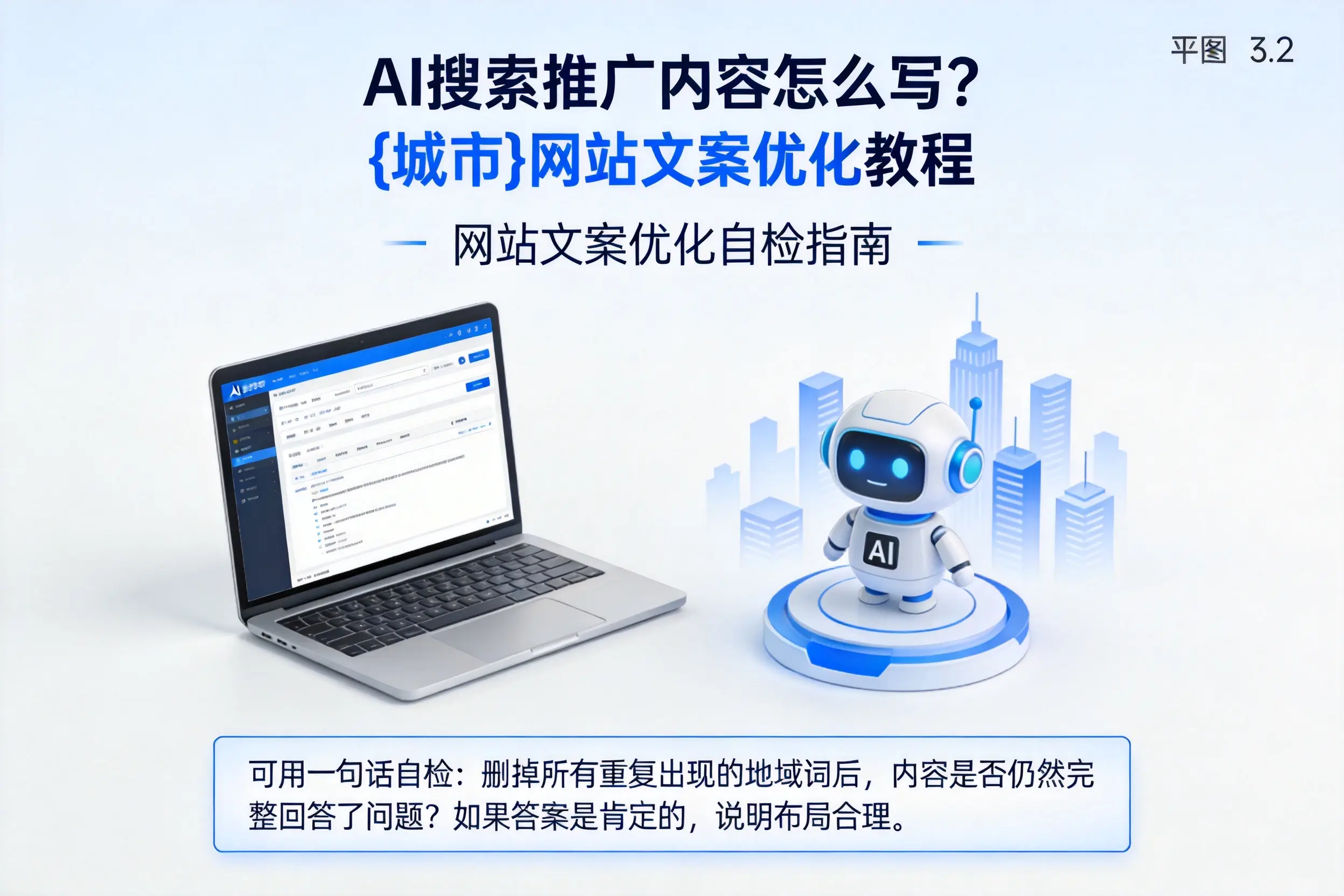 AI搜索推广内容怎么写?双鸭山网站文案优化教程