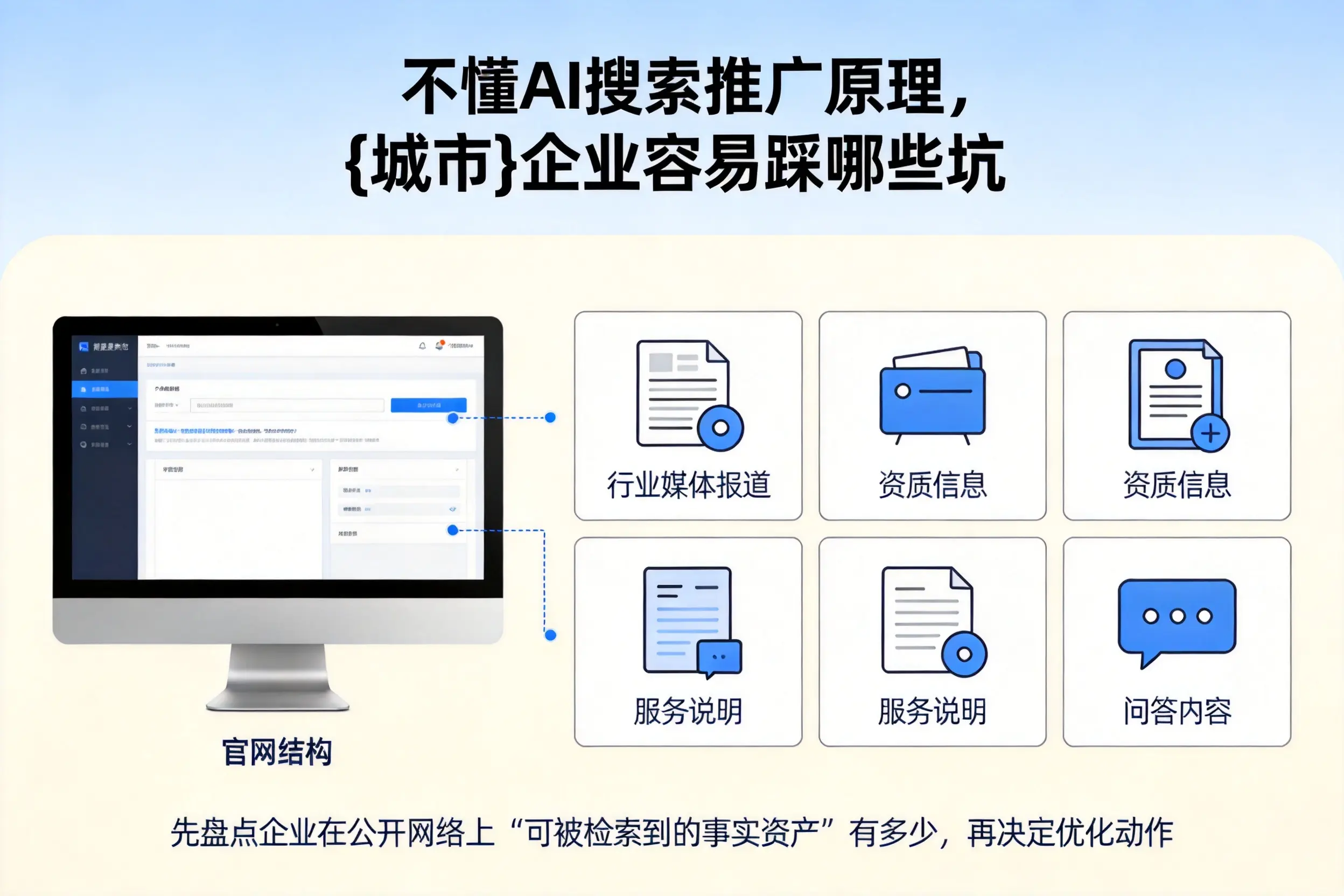 不懂AI搜索推广原理,双鸭山企业容易踩哪些坑