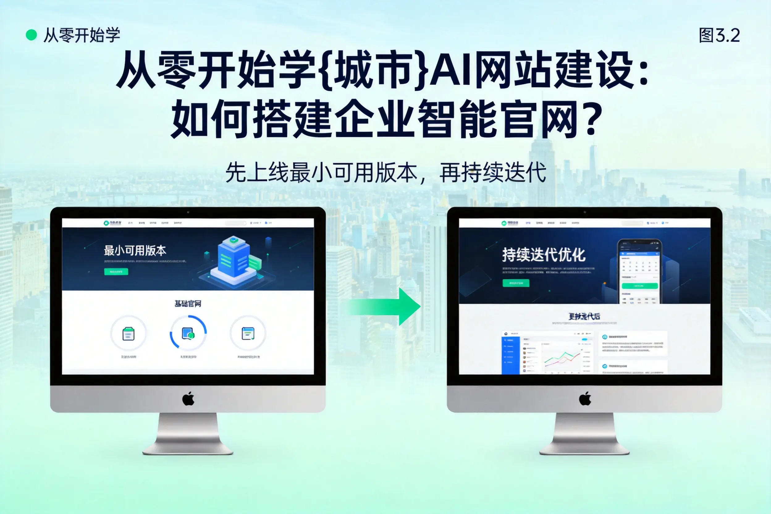 从零开始学双鸭山AI网站建设：如何搭建企业智能官网？
